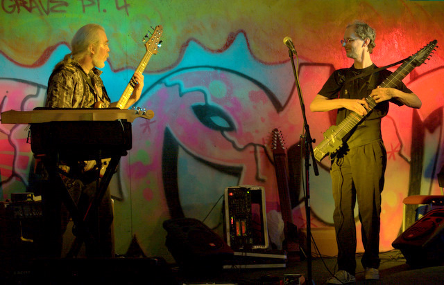 Stuart and Cliff on the Cabaret Stage at DC's Artomatic 2009